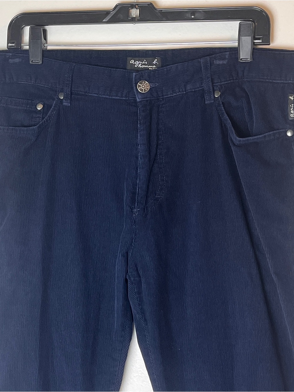 W36 agnès b. Men’s navy Corduroy Jeans